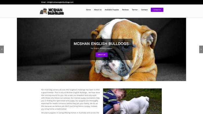 Mcshanenglishbulldogs.com - English Bulldog Puppy Scam Review