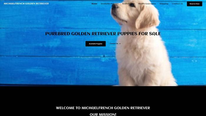 Michaelfrenchgoldenretrieverpu.com - French Bulldog Puppy Scam Review