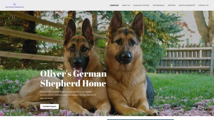 Oliversgermanshepherdhome.com - Germanshepherd Puppy Scam Review