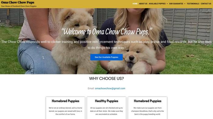 Omachowchowpups.com - Chowchow Puppy Scam Review