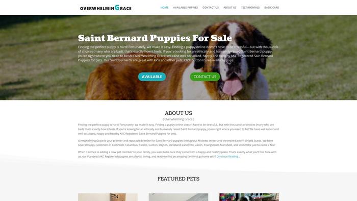 Overwhelmingrace.com - Saint Bernard Puppy Scam Review