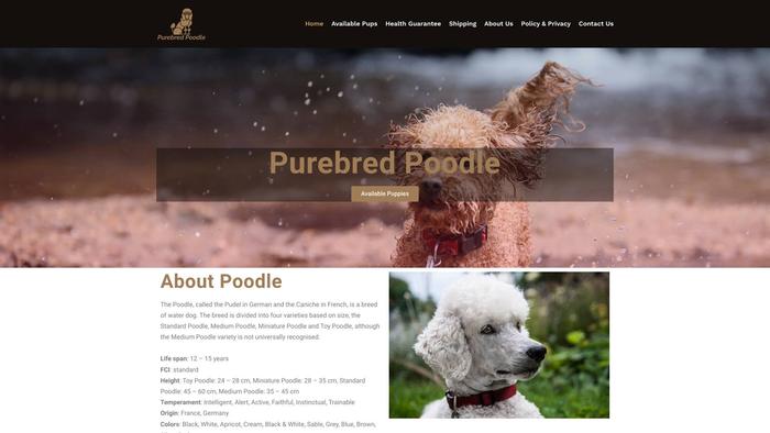 Purebredpoodle.com - Poodle Puppy Scam Review