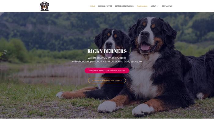 Rickyberners.com - Bernese Mountain Dog Puppy Scam Review