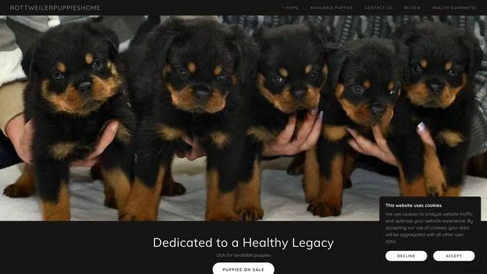 Rottweilerpuppieshome.com - Rottweiler Puppy Scam Review