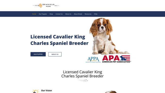 Spanielshome.com - Cavalier King Charles Spaniel Puppy Scam Review