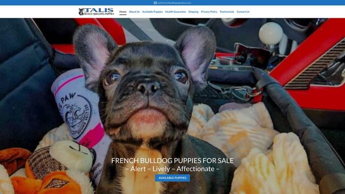 Talisfrenchbulldogpuppies.com - French Bulldog Puppy Scam Review