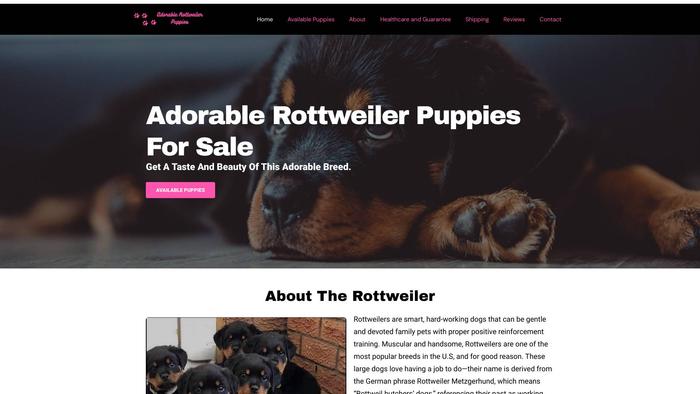 Adorablerottweilerpuppiesforsale.com - Rottweiler Puppy Scam Review