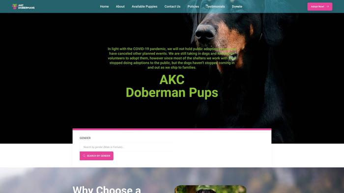 Akcdobermanpups.com - Doberman Pinscher Puppy Scam Review