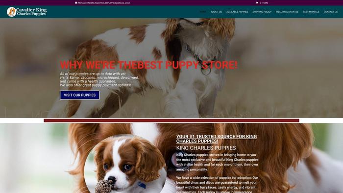 Annacavalierkingcharlesspaniel.com - Cavalier King Charles Spaniel Puppy Scam Review