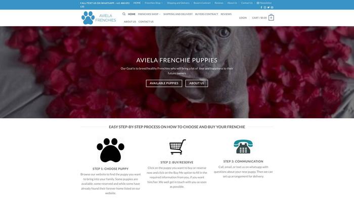 Avielafrenchiepuppies.com - French Bulldog Puppy Scam Review