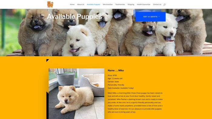 Bluelandchowchowpuppies.com - Chowchow Puppy Scam Review