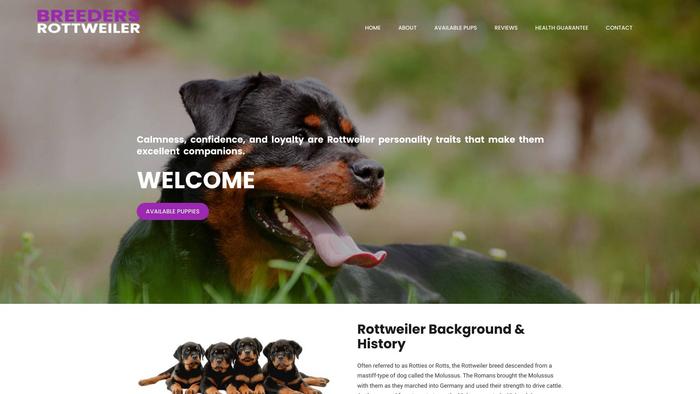 Breedersrottweiler.com - Rottweiler Puppy Scam Review