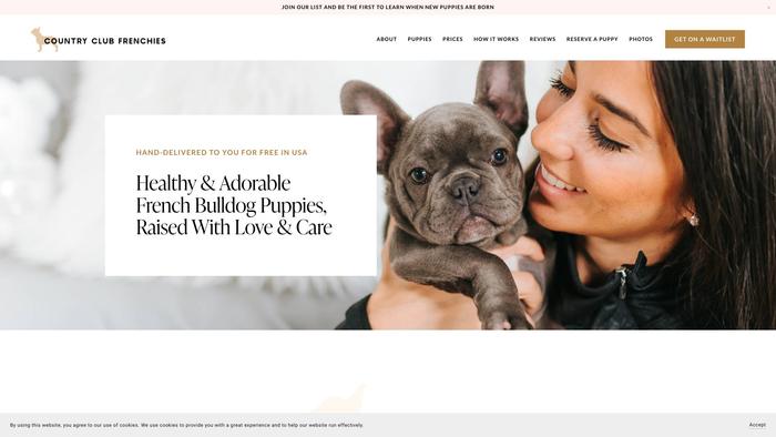 Countryclubfrenchies.com - French Bulldog Puppy Scam Review