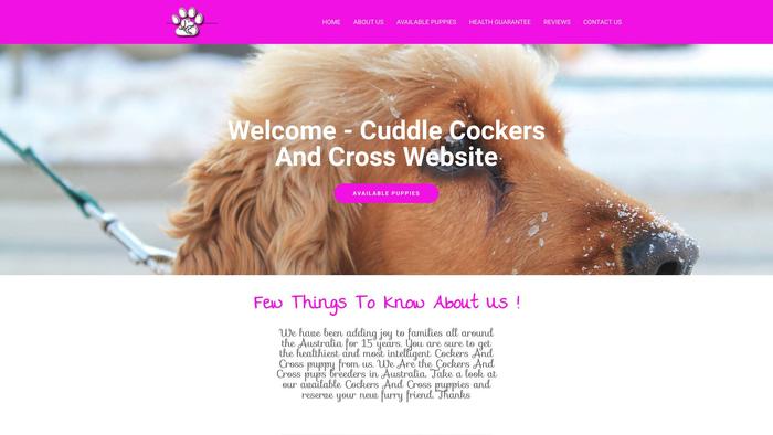 Cuddlecockersandcross.com - Cockerspaniel Puppy Scam Review