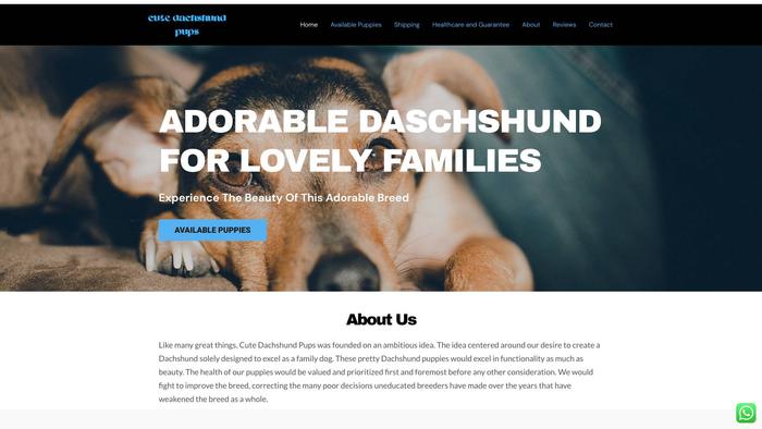 Cutedachshundpups4sale.com - Dachshund Puppy Scam Review