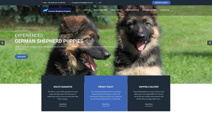 Cutegermaneshepherdpups.store - Germanshepherd Puppy Scam Review