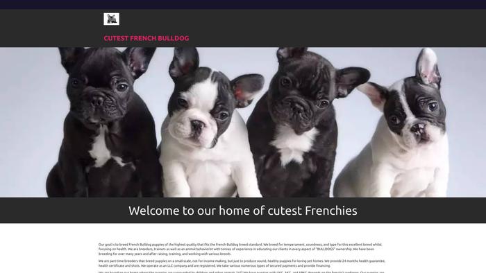 Cutestfrenchbulldog.com - French Bulldog Puppy Scam Review