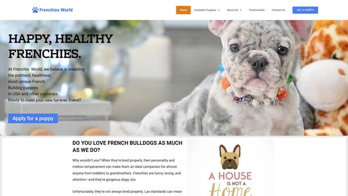 Frenchiesoftheworld.com - French Bulldog Puppy Scam Review