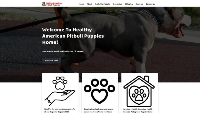 Healthyamericanpitbullpuppies.com - Pit Bull Puppy Scam Review