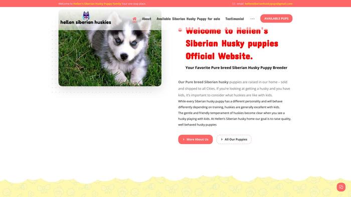 Hellensiberianhuskies.com - Husky Puppy Scam Review