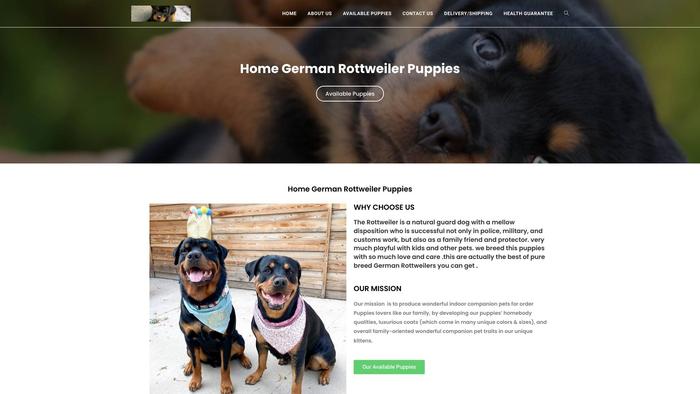 Homegermanrottweilerpuppies.com - Germanshepherd Puppy Scam Review