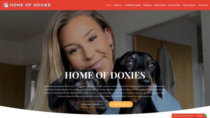 Homeofdoxies.com - Dachshund Puppy Scam Review