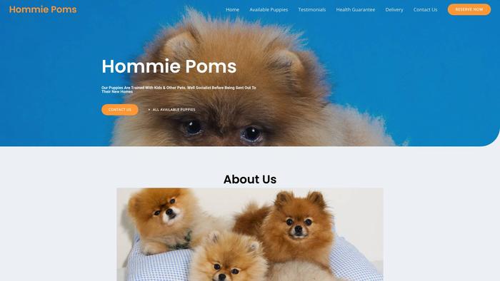 Hommiepoms.com - Pomeranian Puppy Scam Review