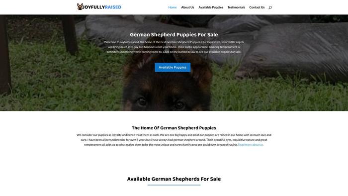 Joyfullyraised.com - Germanshepherd Puppy Scam Review