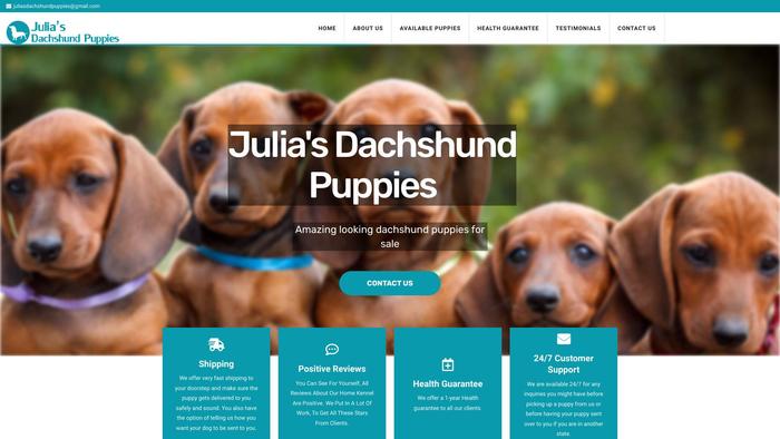 Juliasdachshundpuppies.com - Dachshund Puppy Scam Review