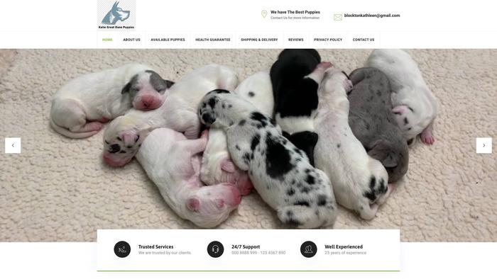 Katiegreatdanepuppies.com - Great Dane Puppy Scam Review