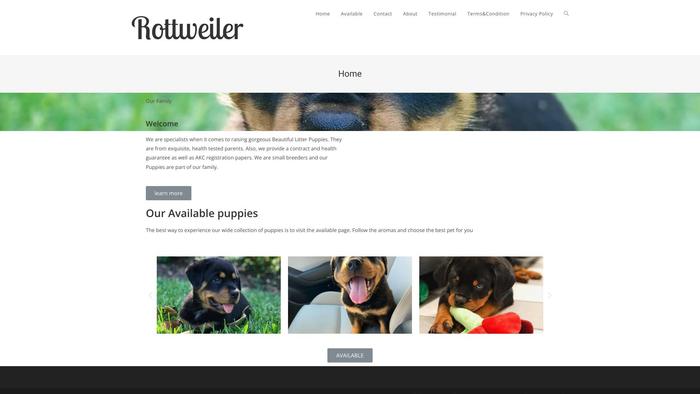 Lrotweilerhome.com - Rottweiler Puppy Scam Review