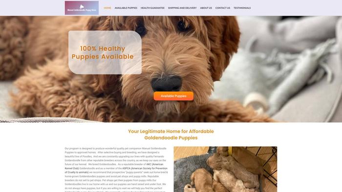 Manualgoldendoodle.com - Golden Doodle Puppy Scam Review