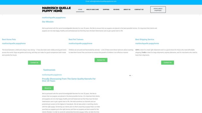 Markischquellepuppyhome.com - French Bulldog Puppy Scam Review