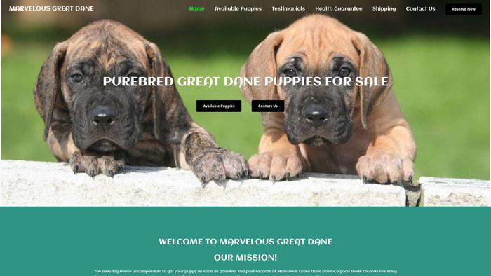 Marvelousgratedane.com - Great Dane Puppy Scam Review