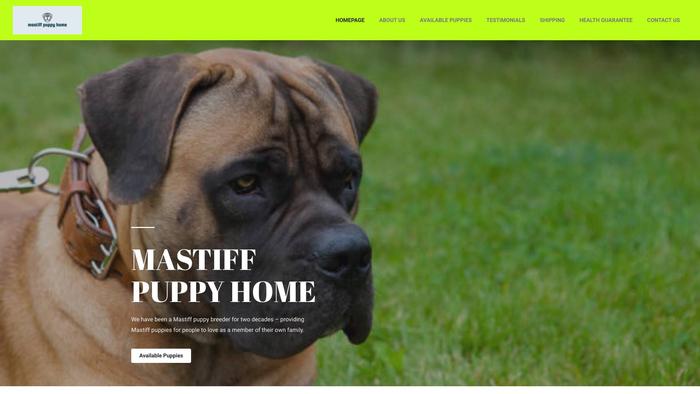 Mastiffpuppyhome.com - Tibetan Mastiff Puppy Scam Review