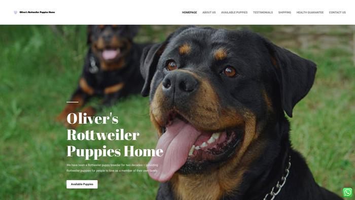 Oliversrottweilerpuppieshome.com - Rottweiler Puppy Scam Review