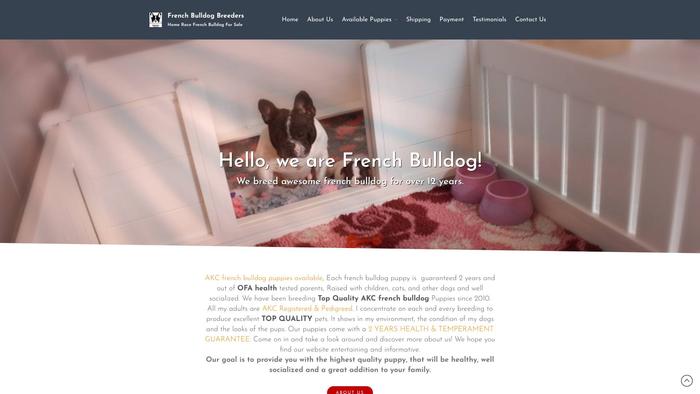 Onefrenchbulldoghomebred.com - French Bulldog Puppy Scam Review