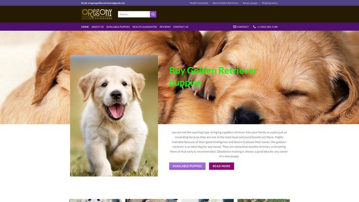 Oregonygoldenretrievers.com - Golden Retriever Puppy Scam Review