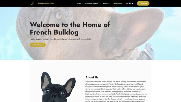 Parkviewfrenchies.su - French Bulldog Puppy Scam Review