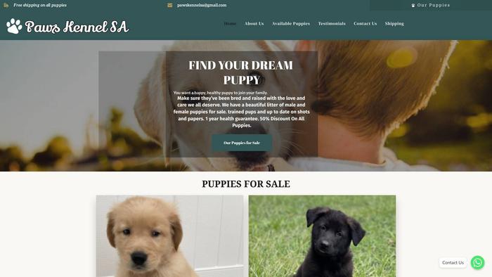 Pawskennelsa.com - Golden Retriever Puppy Scam Review