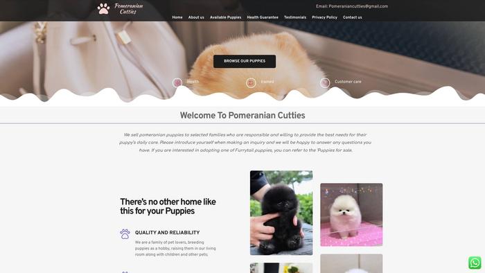 Pomeraniancutties.com - Pomeranian Puppy Scam Review