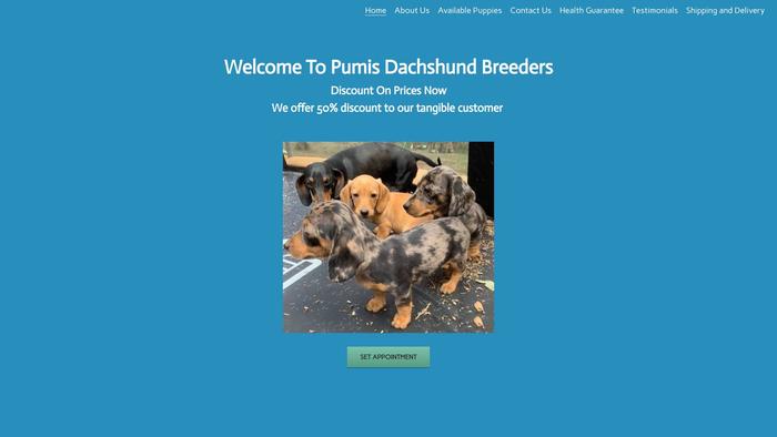 Pumisdachshundbreeders.com - Dachshund Puppy Scam Review