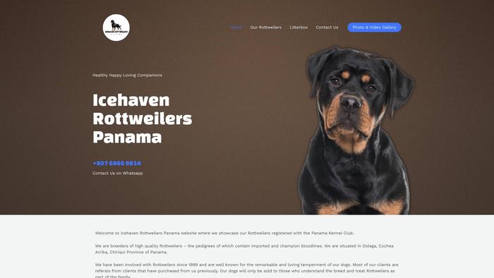 Rottweilerpanama.com - Rottweiler Puppy Scam Review