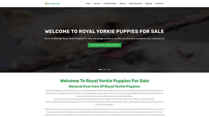 Royalyorkiehome.com - Yorkshire Terrier Puppy Scam Review