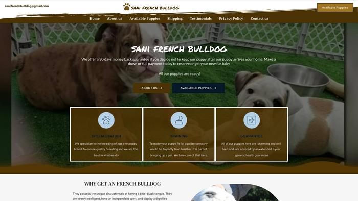 Sanifrenchbulldog.com - French Bulldog Puppy Scam Review