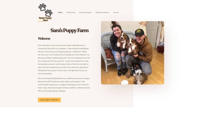 Sarapuppyfarm.com - Bernedoodle Puppy Scam Review