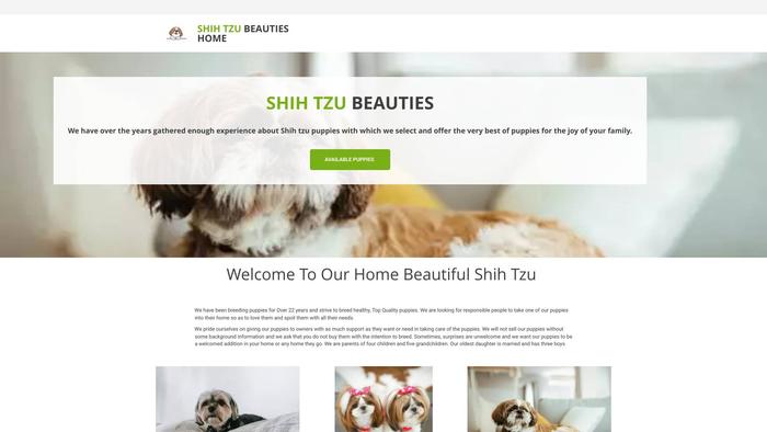 Shihtzubeautieshome.com - Shihtzu Puppy Scam Review