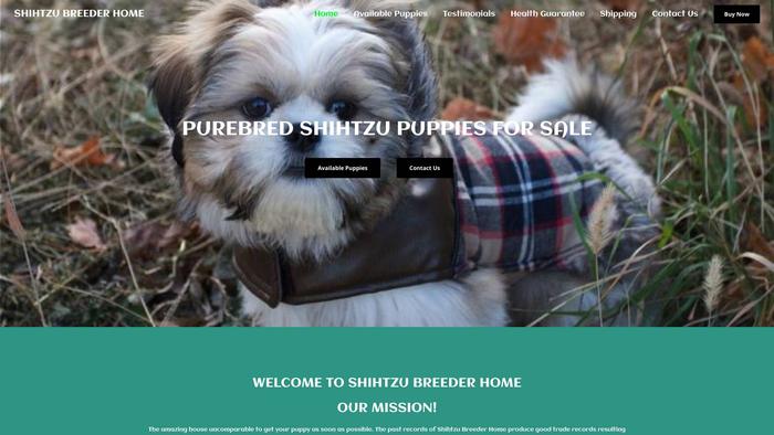 Shihtzubreederhome.com - Shihtzu Puppy Scam Review