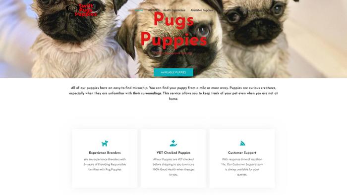 Swiftpugspuppies.com - Pug Puppy Scam Review