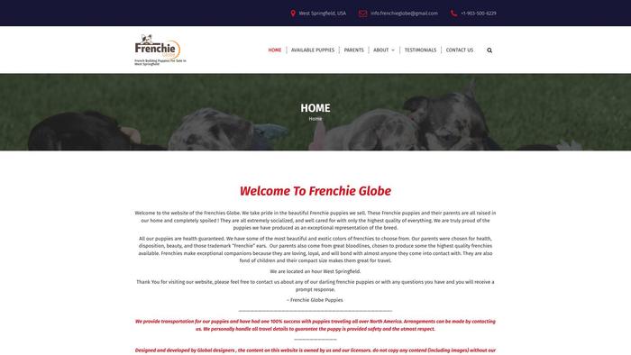 Thefrenchbulldogglobe.com - French Bulldog Puppy Scam Review